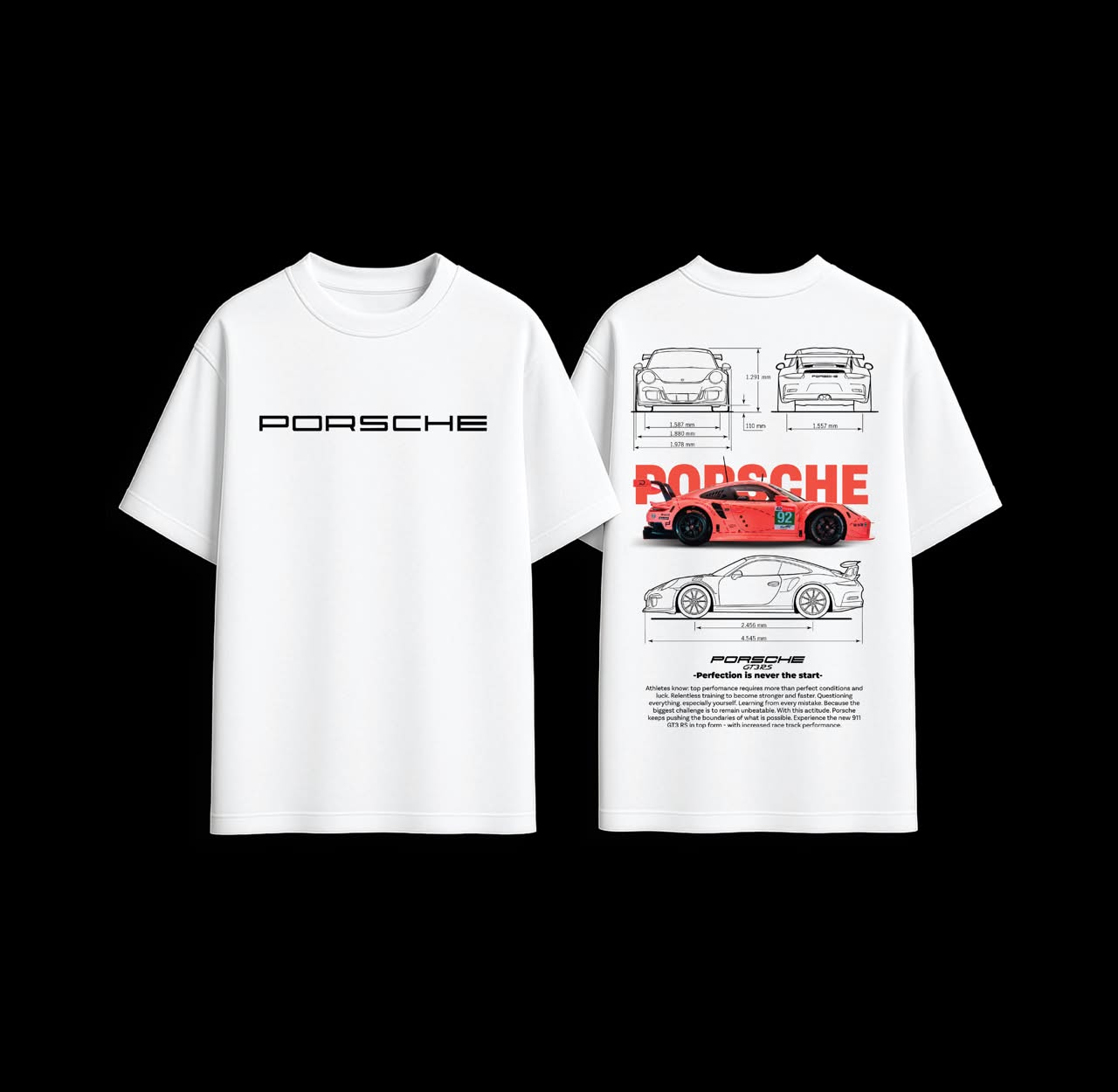 Porsche GT3 RS Graphic Tee